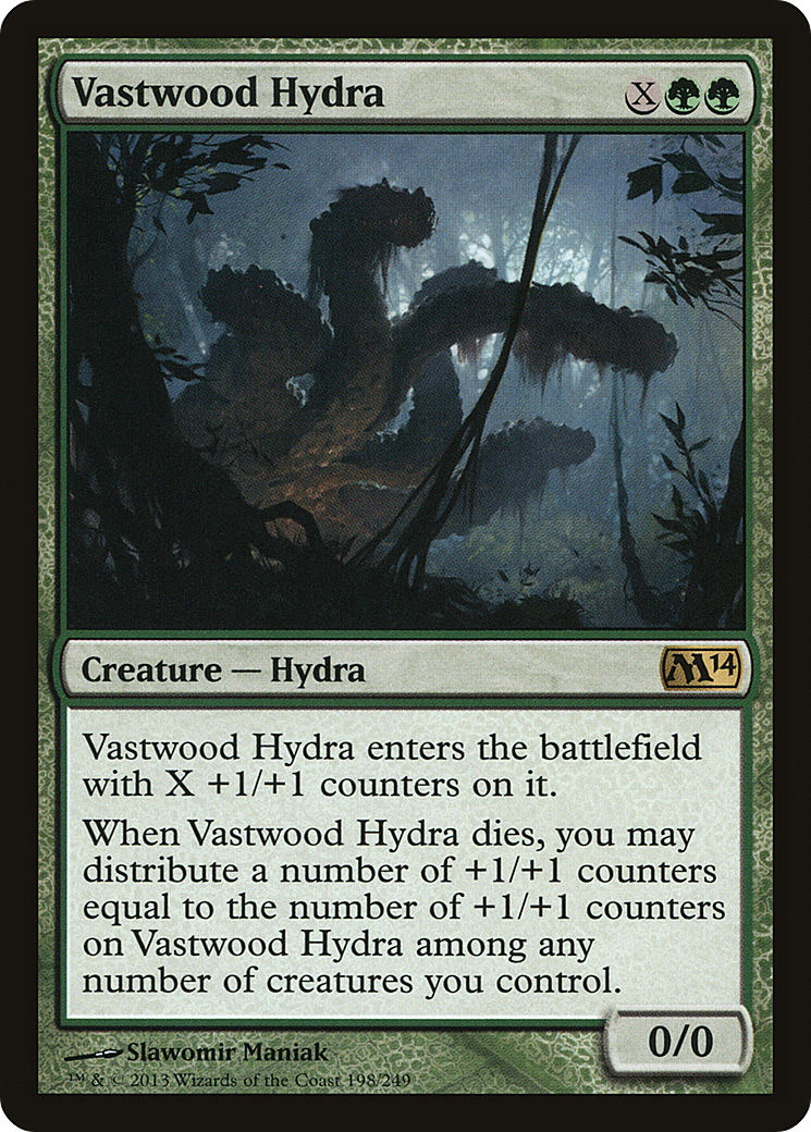 Vastwood Hydra (M14-198) - Magic 2014 Foil