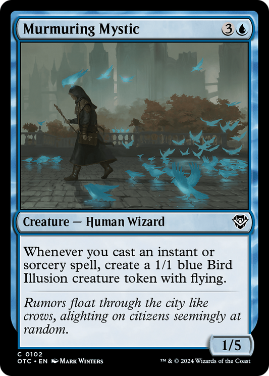 Murmuring Mystic (OTC-102) - Outlaws of Thunder Junction Commander