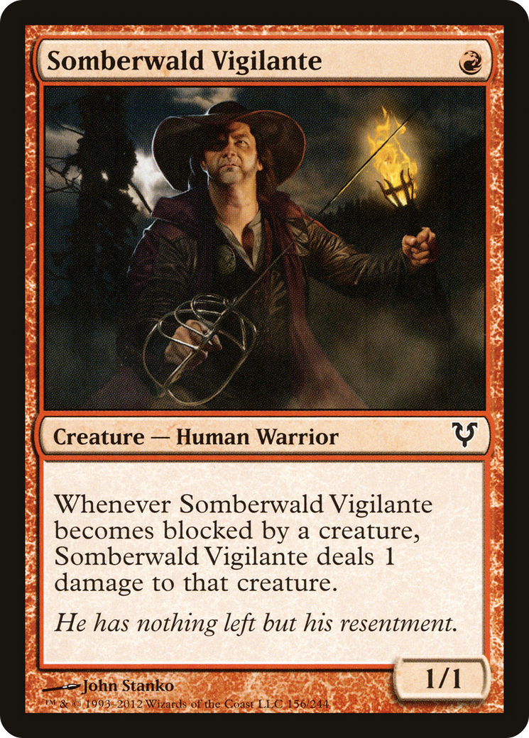 Somberwald Vigilante (AVR-156) - Avacyn Restored