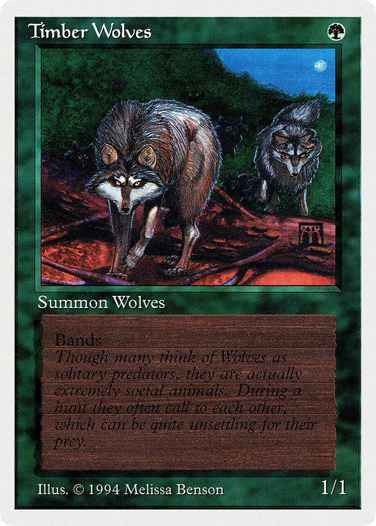 Timber Wolves (SUM-219) - Summer Magic / Edgar