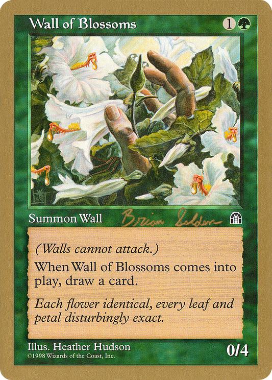 Wall of Blossoms (WC98-BS125) - World Championship Decks 1998