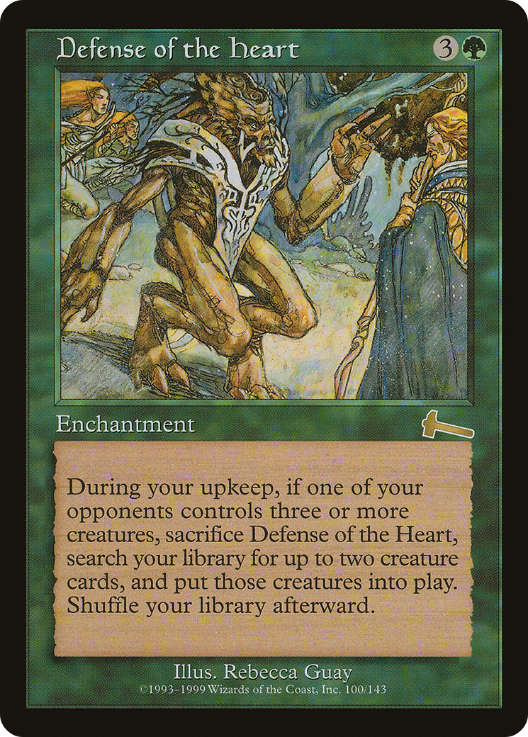 Defense of the Heart (ULG-100) - Urza's Legacy Foil