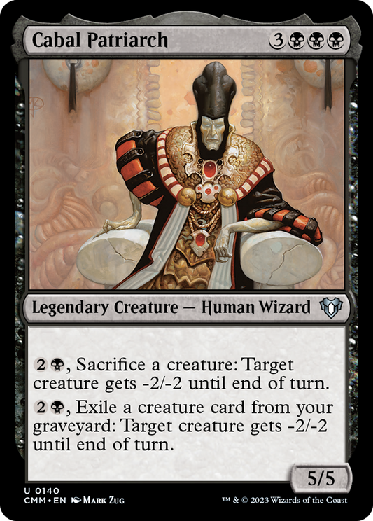 Cabal Patriarch (CMM-140) - Commander Masters Foil