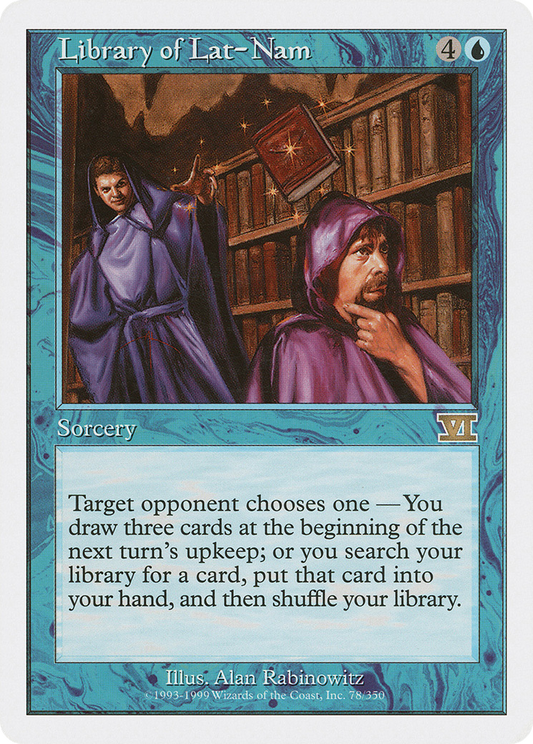 Library of Lat-Nam (6ED-078) - Classic Sixth Edition
