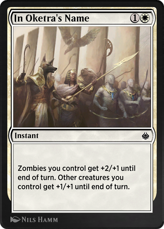 In Oketra's Name (AKR-025) - Amonkhet Remastered