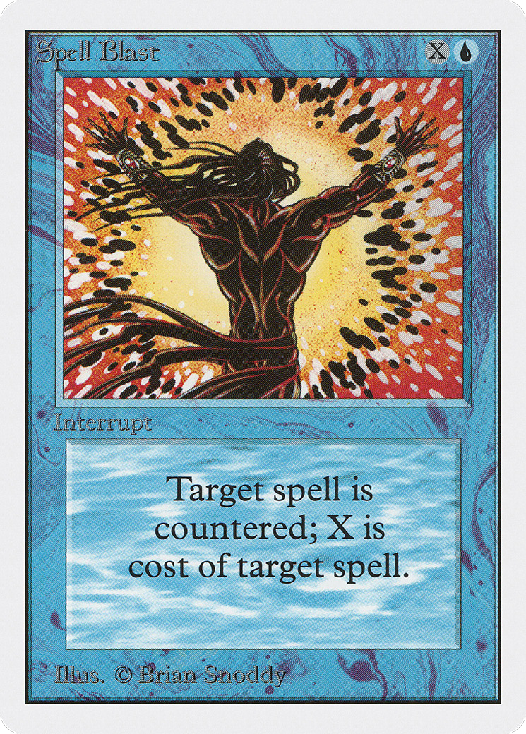 Spell Blast (2ED-080) - Unlimited Edition