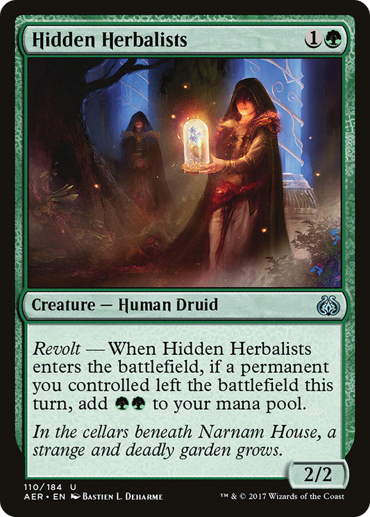 Hidden Herbalists (AER-110) - Aether Revolt Foil