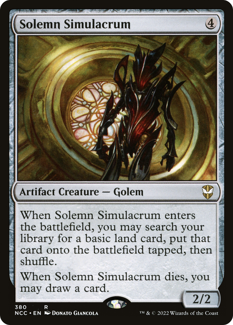 Solemn Simulacrum (NCC-380) - New Capenna Commander