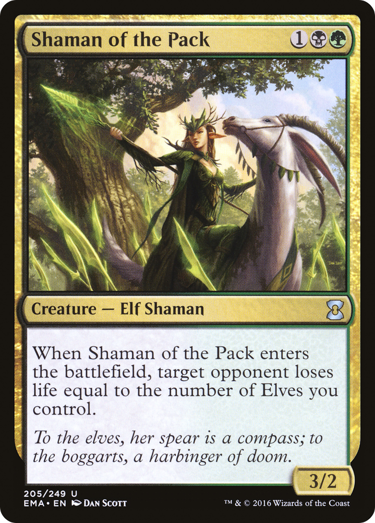 Shaman of the Pack (EMA-205) - Eternal Masters