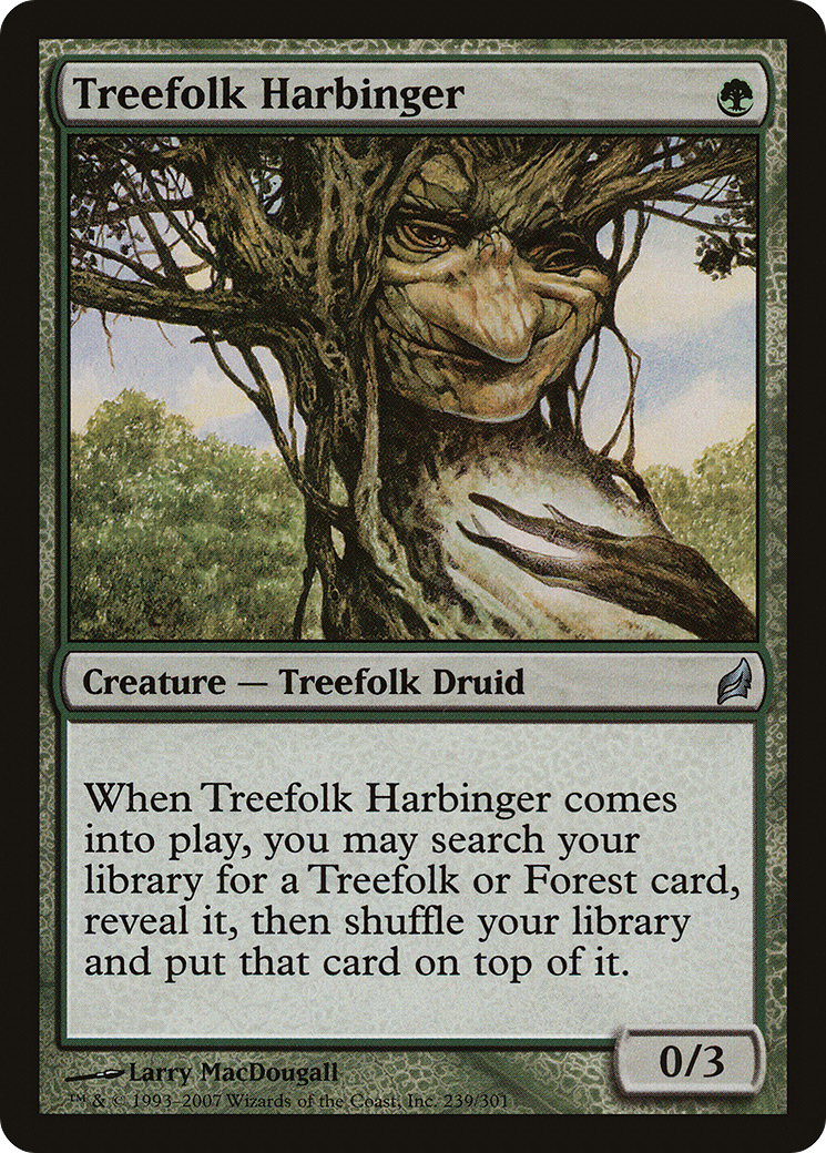 Treefolk Harbinger (LRW-239) - Lorwyn