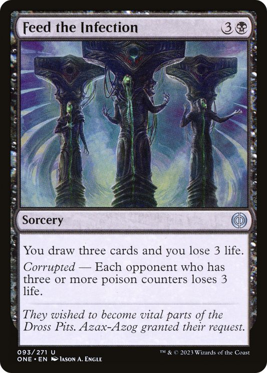 Feed the Infection (ONE-093) - Phyrexia: All Will Be One Foil