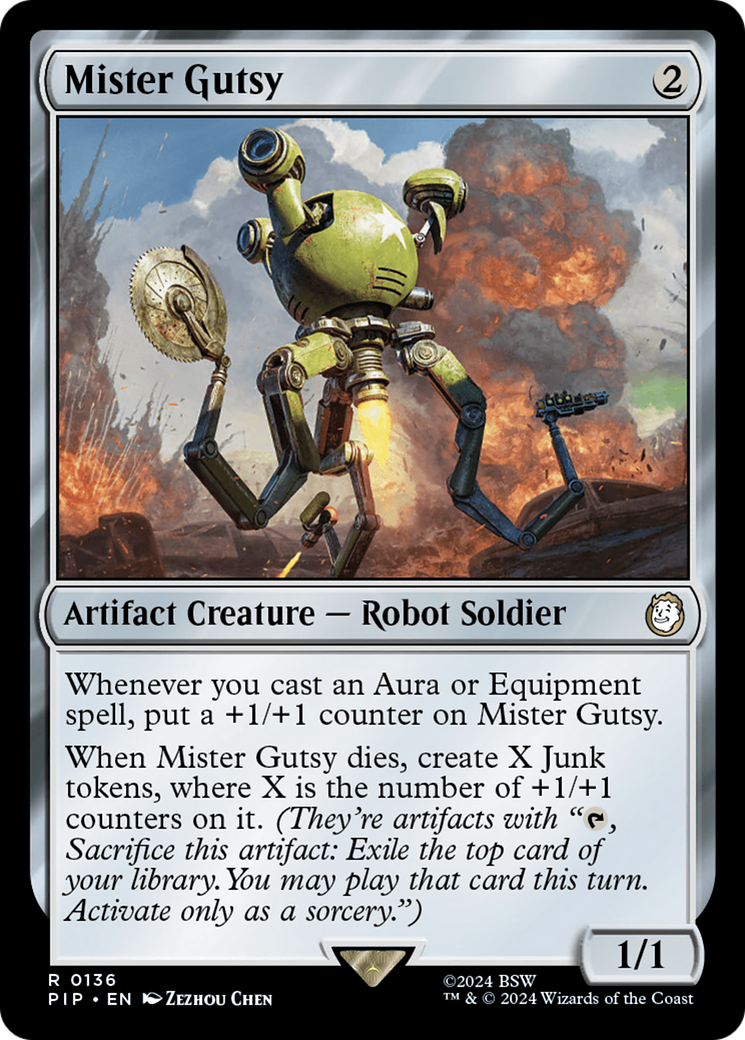 Mister Gutsy (PIP-136) - Fallout Foil