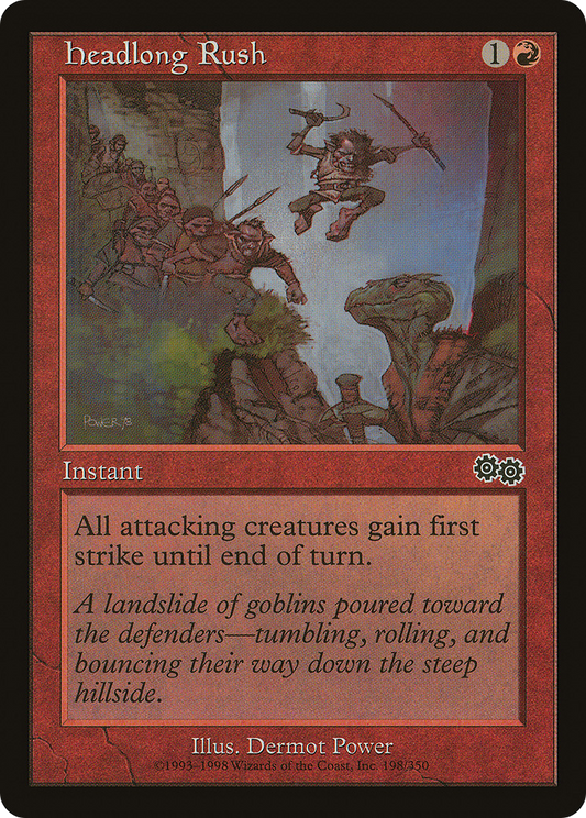 Headlong Rush (USG-198) - Urza's Saga