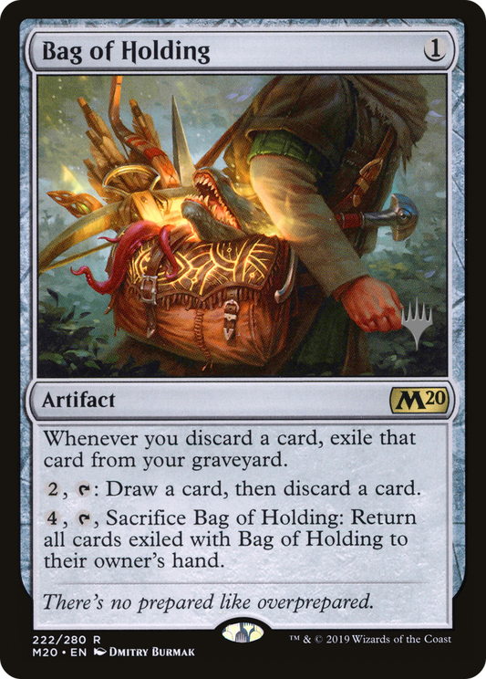 Bag of Holding (PPM20-222P) - Core Set 2020 Promos (Promo Pack) Foil
