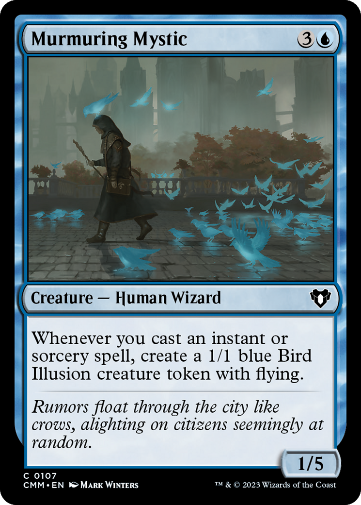 Murmuring Mystic (CMM-107) - Commander Masters Foil