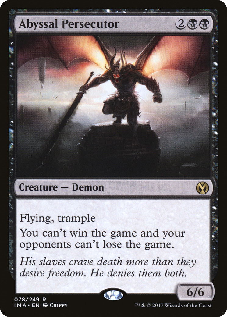 Abyssal Persecutor (IMA-078) - Iconic Masters Foil