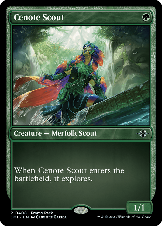 Cenote Scout (PPLCI-408) - The Lost Caverns of Ixalan Foil (Promo Pack)