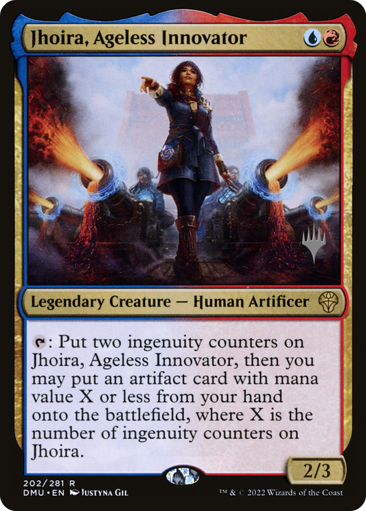 Jhoira, Ageless Innovator (PDMU-202P) - Dominaria United Promos Foil