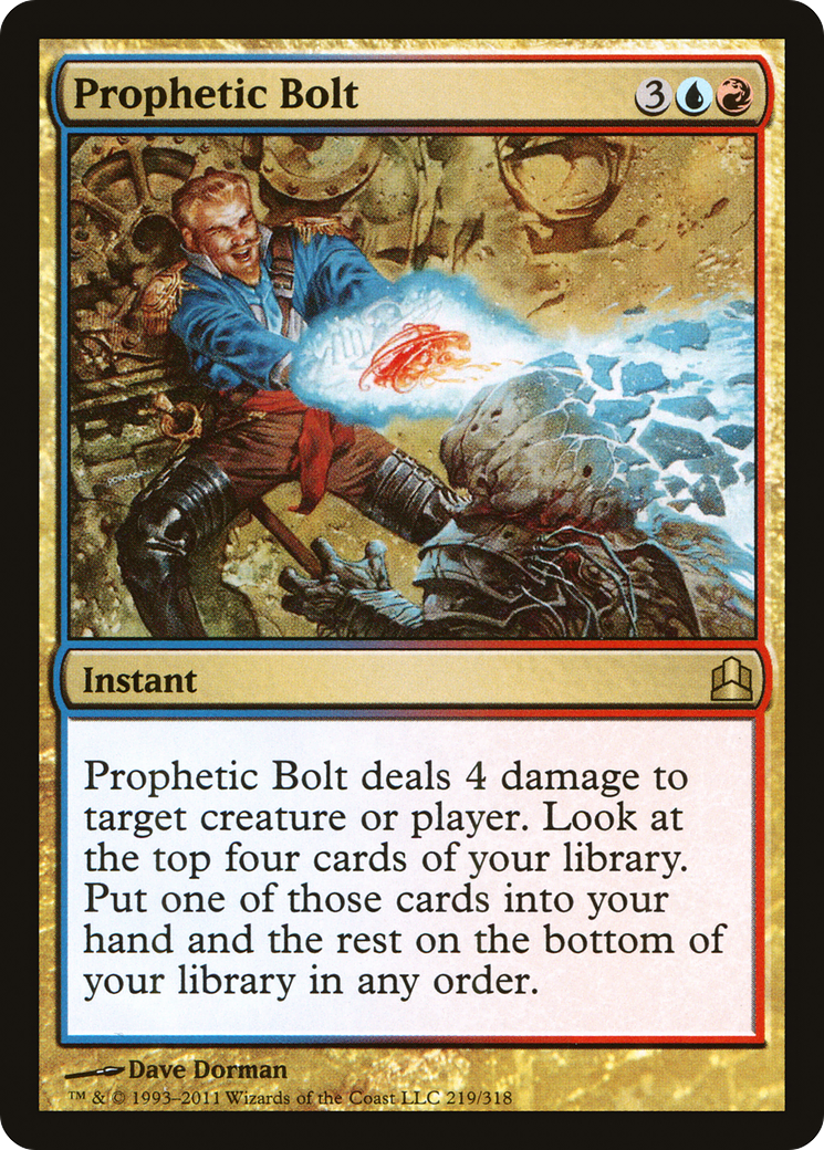 Prophetic Bolt (CMD-219) - Commander 2011