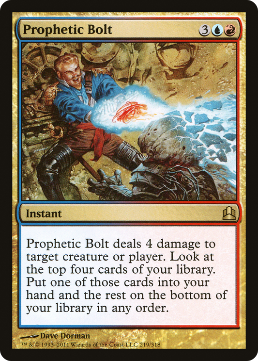 Prophetic Bolt (CMD-219) - Commander 2011