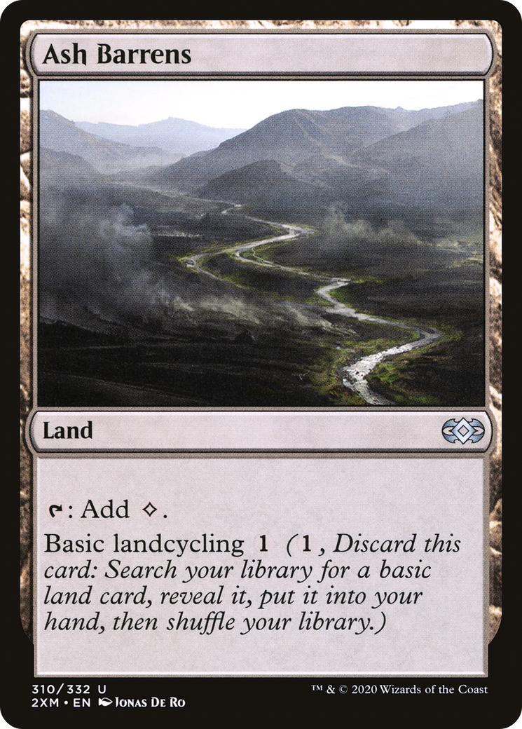 Ash Barrens (2XM-310) - Double Masters Foil