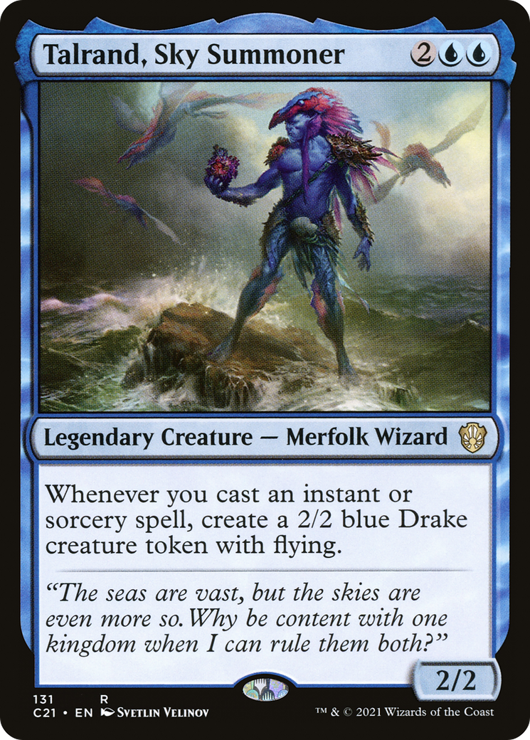 Talrand, Sky Summoner (C21-131) - Commander 2021