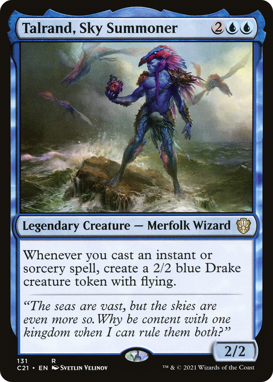 Talrand, Sky Summoner (C21-131) - Commander 2021