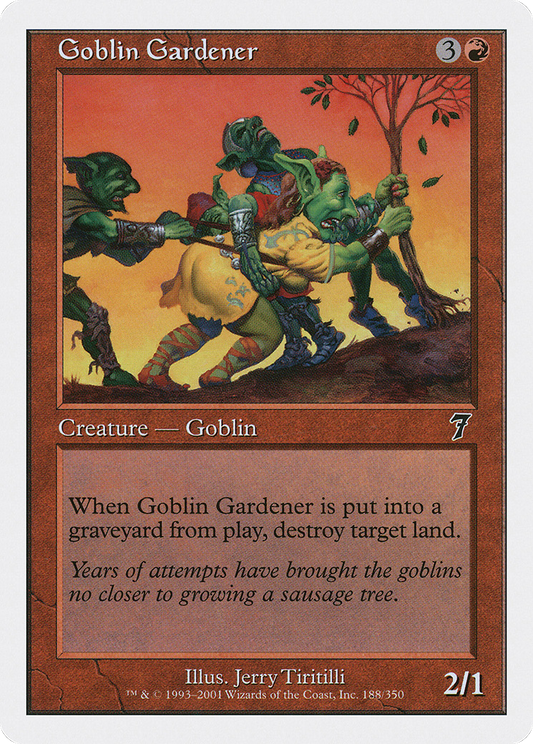 Goblin Gardener (7ED-188) - Seventh Edition