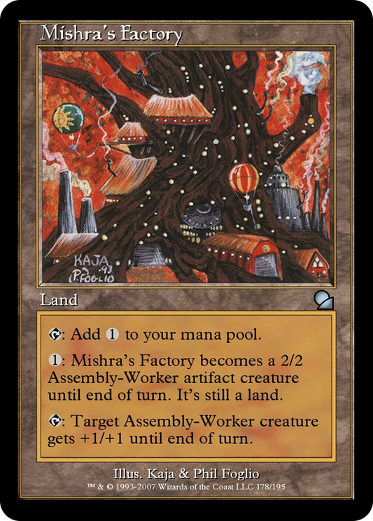 Mishra's Factory (ME1-178) - Masters Edition Foil