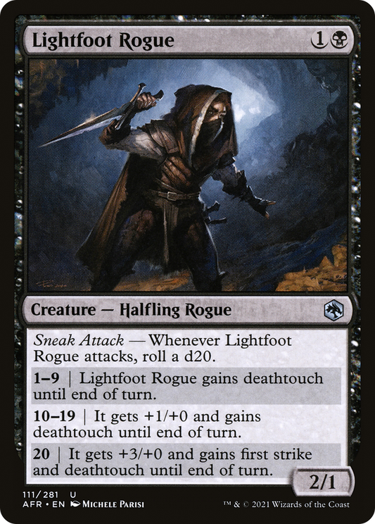 Lightfoot Rogue (AFR-111) - Adventures in the Forgotten Realms