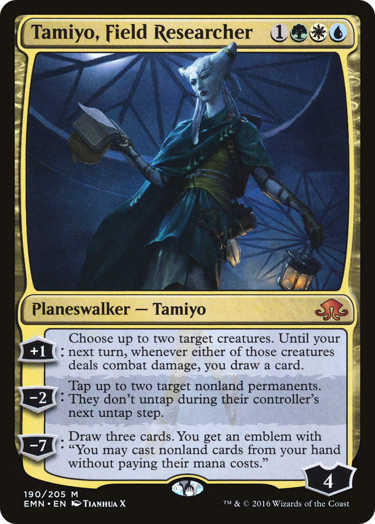 Tamiyo, Field Researcher (EMN-190) - Eldritch Moon Foil