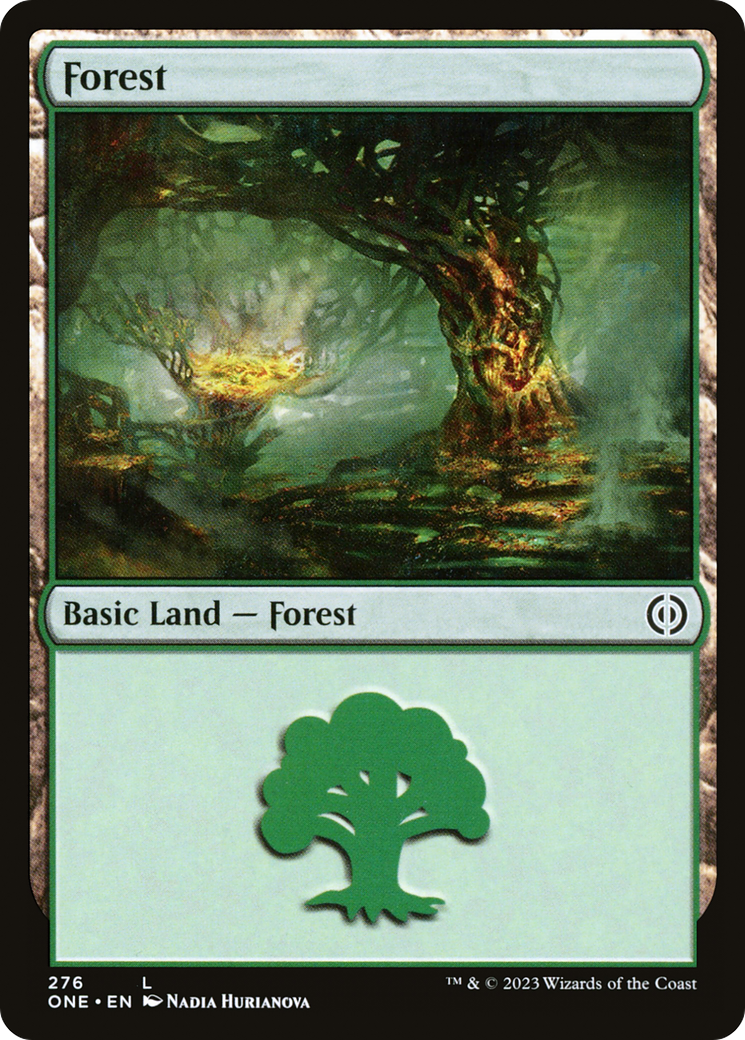 Forest (ONE-276) - Phyrexia: All Will Be One