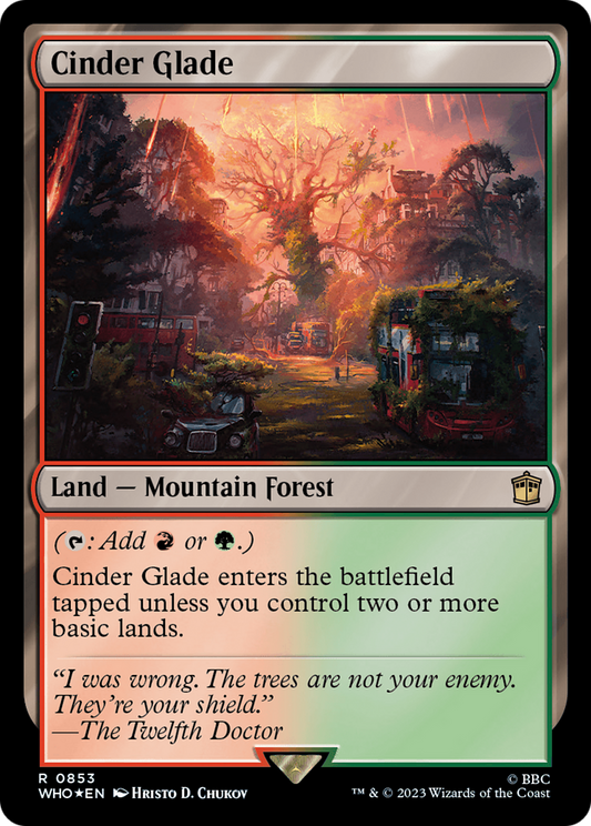 Cinder Glade (WHO-853) - Doctor Who Foil