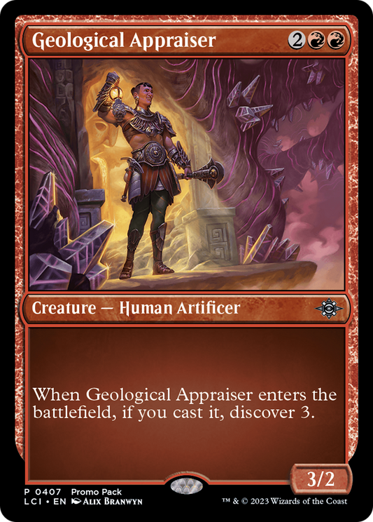 Geological Appraiser (PPLCI-407) - The Lost Caverns of Ixalan (Promo Pack)