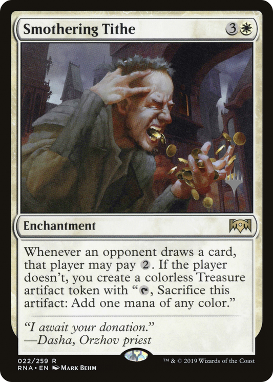 Smothering Tithe (PRNA-22P) - Ravnica Allegiance Promos