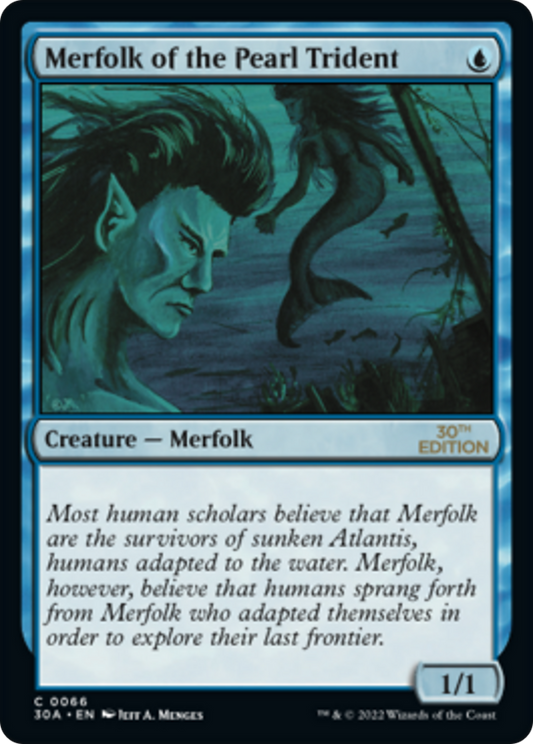 Merfolk of the Pearl Trident (30A-066) - 30th Anniversary Edition