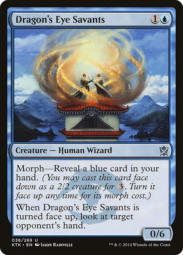 Dragon's Eye Savants (KTK-038) - Khans of Tarkir