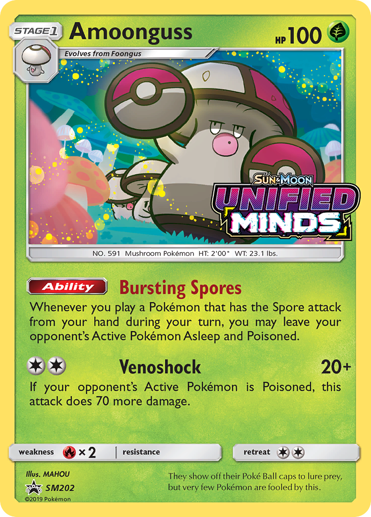 Amoonguss (Prerelease) (SM202/248) - SM Promos Holofoil - Promo