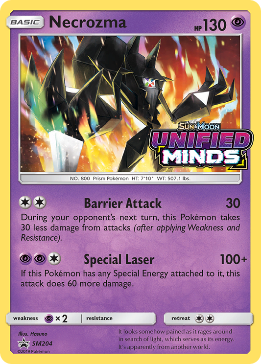 Necrozma (Prerelease) (SM204/248) - SM Promos Holofoil - Promo