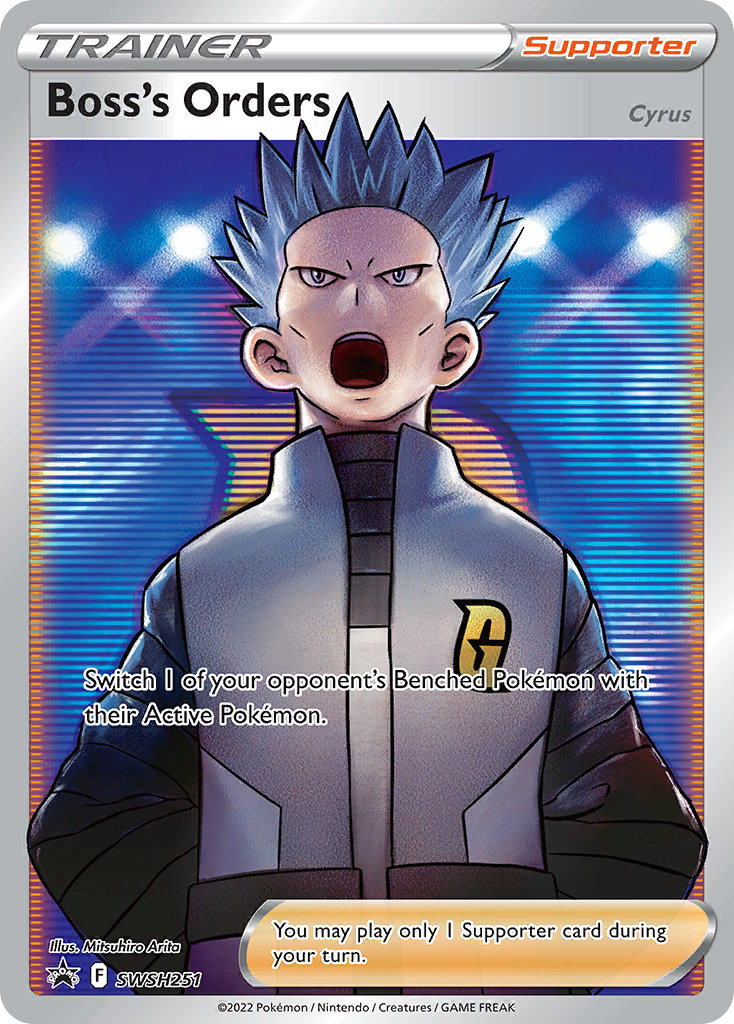 Boss's Orders SWSH251 - SWSH Black Star Promos Holofoil - Promo