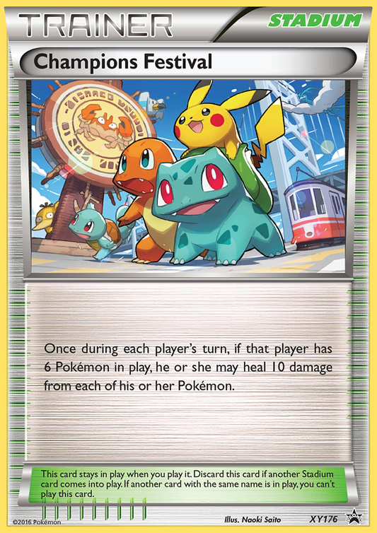 Champions Festival XY176/211 - XY Black Star Promos