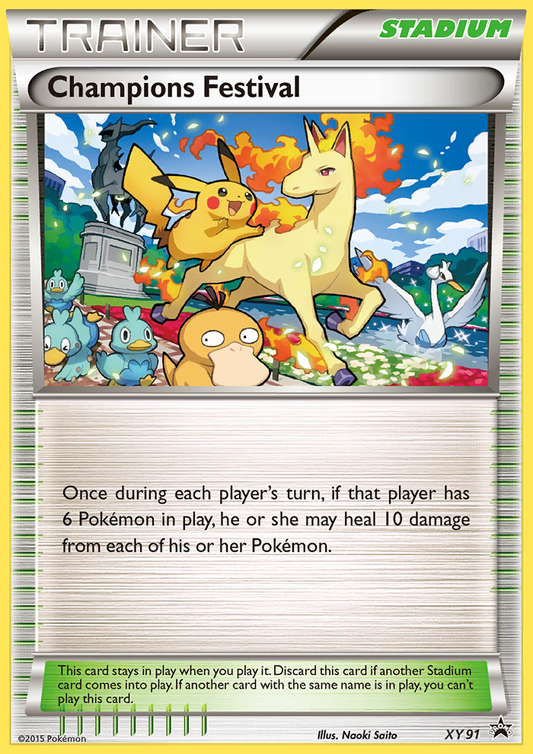 Champions Festival XY91/211 - XY Black Star Promos