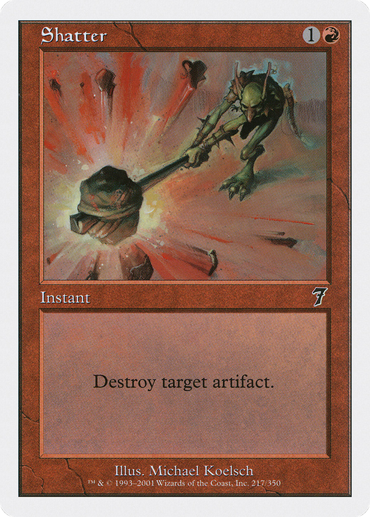 Shatter (7ED-217) - Seventh Edition