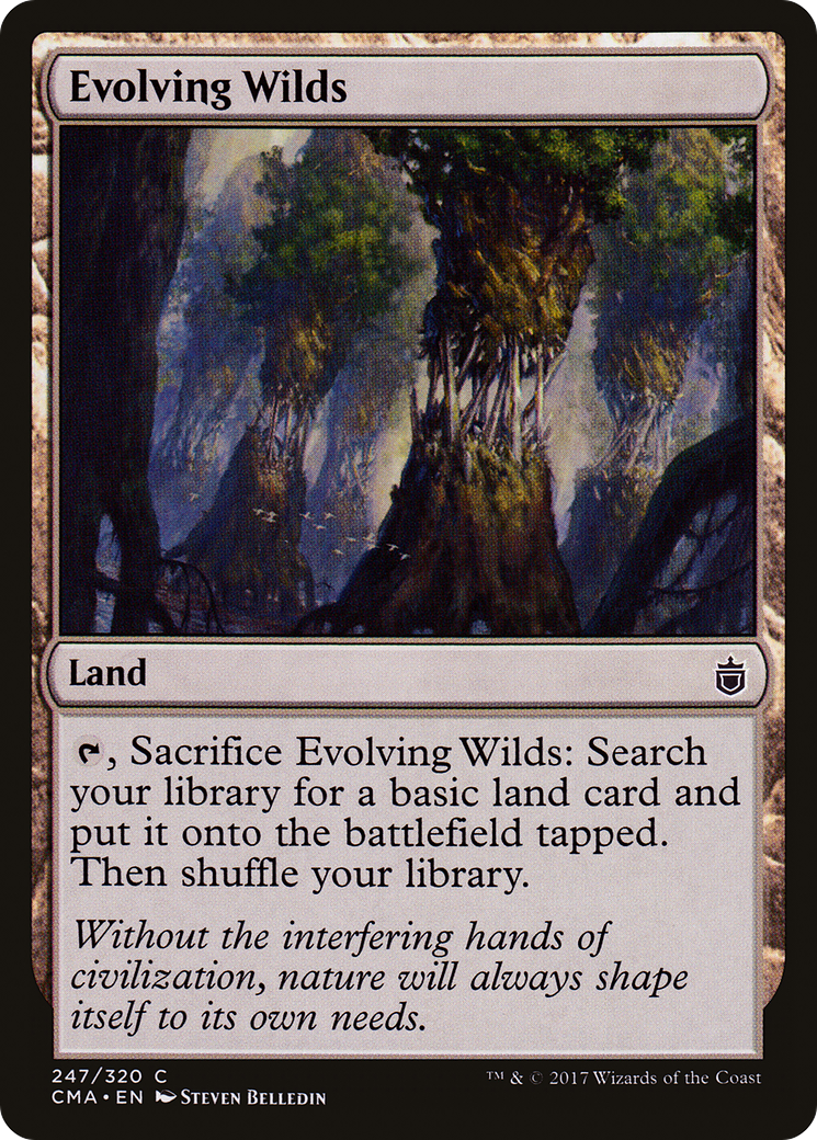 Evolving Wilds (CMA-247) - Commander Anthology