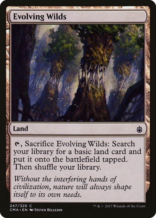 Evolving Wilds (CMA-247) - Commander Anthology