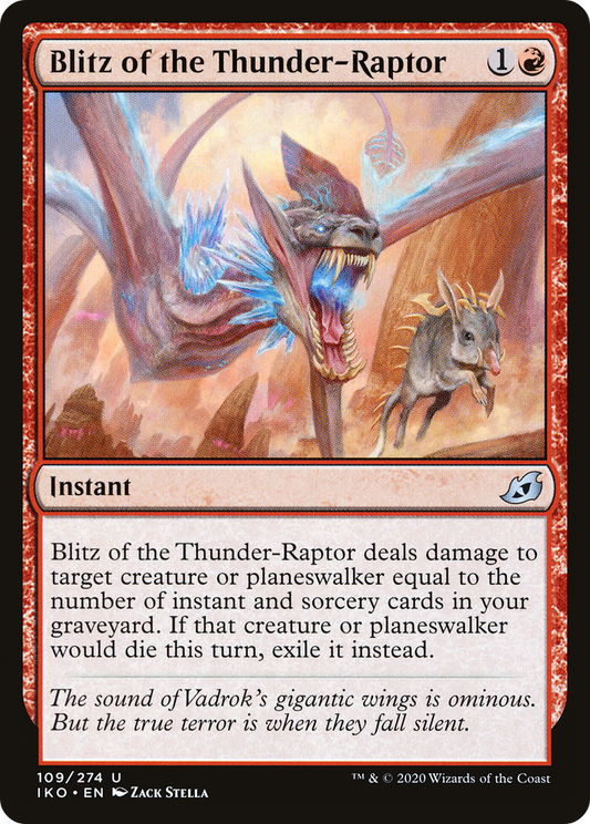 Blitz of the Thunder-Raptor (IKO-109) - Ikoria: Lair of Behemoths
