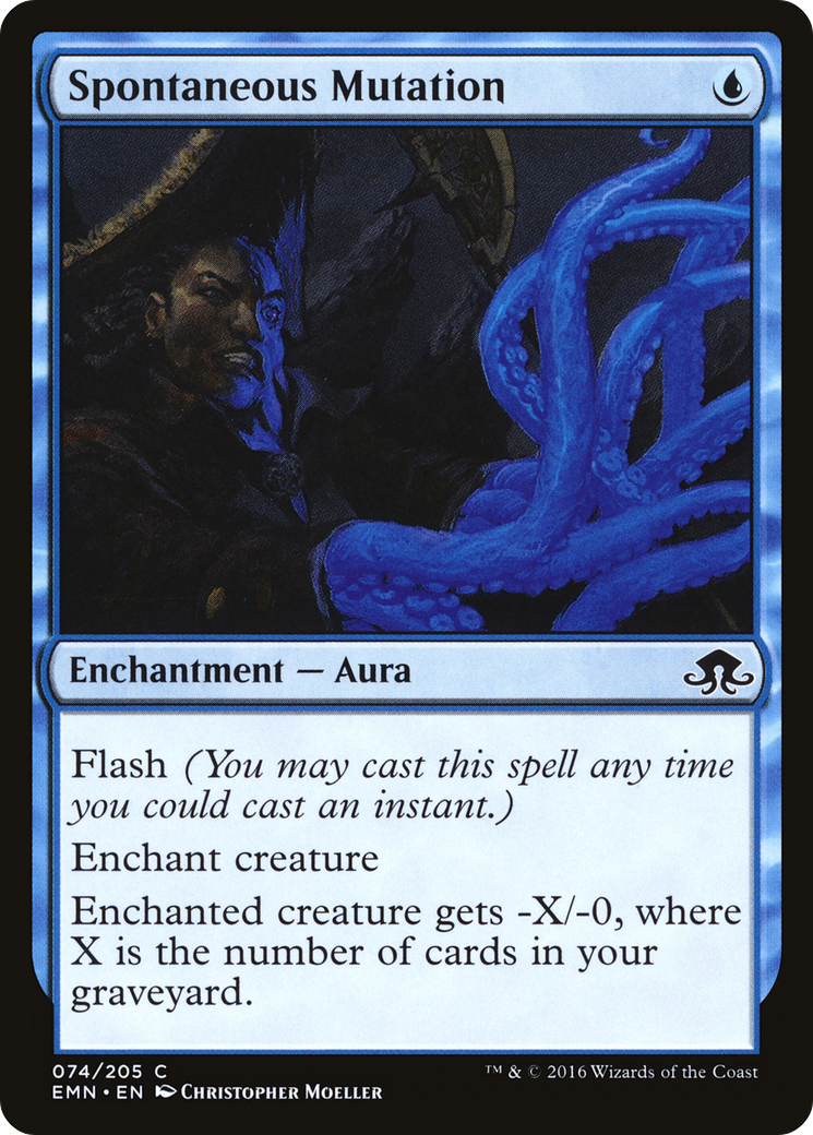 Spontaneous Mutation (EMN-074) - Eldritch Moon Foil