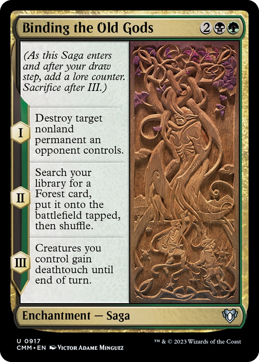 Binding the Old Gods (CMM-917) - Commander Masters