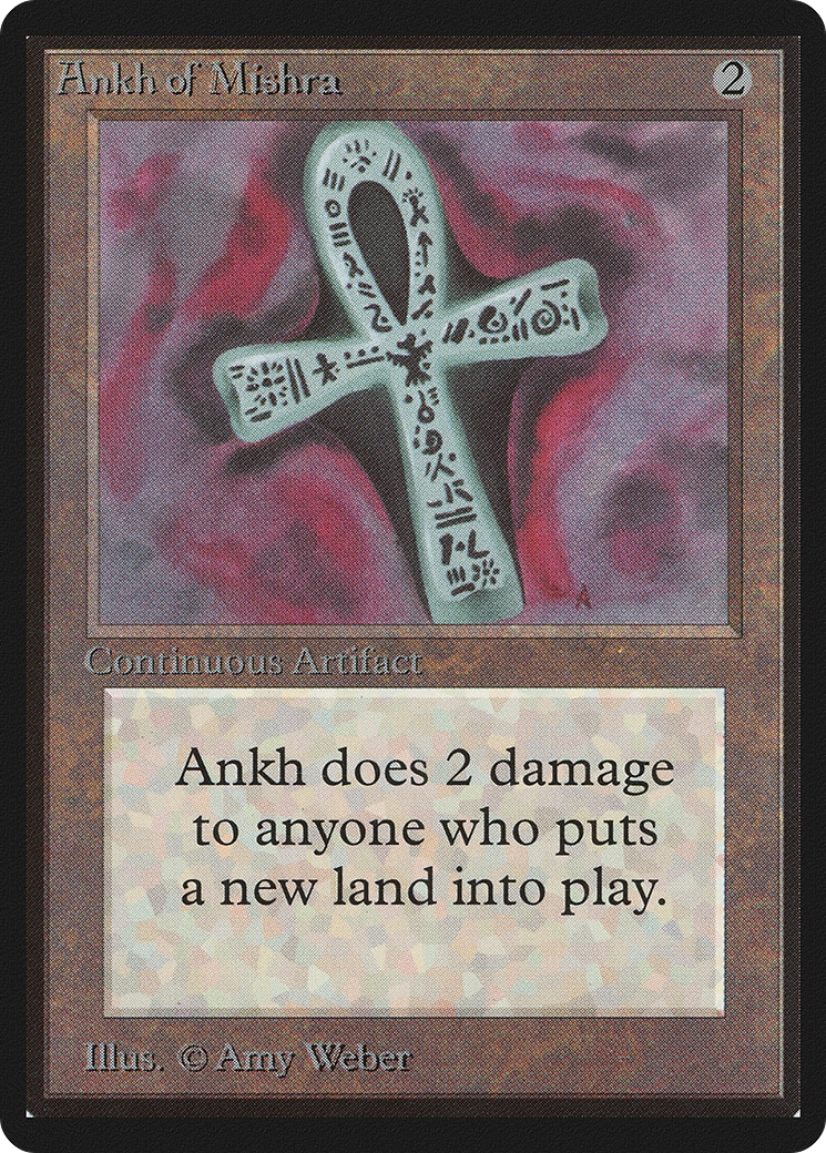 Ankh of Mishra (LEB-231) - Limited Edition Beta