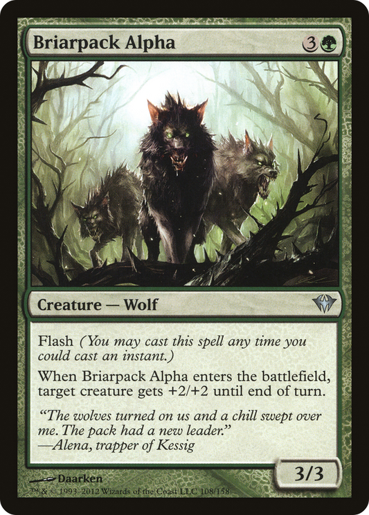 Briarpack Alpha (DKA-108) - Dark Ascension Foil